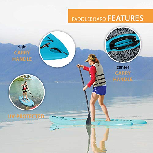 Lifetime Freestyle Hard Shell Paddleboard Glacier Blue