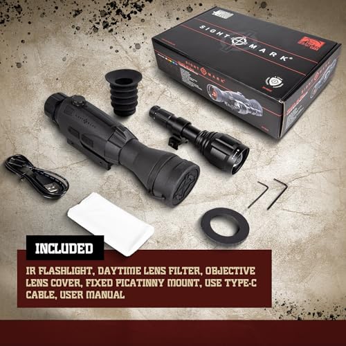 Sightmark Wraith 4K Max 3-24x50 Digital Night Vision Riflescope
