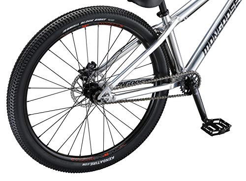 Mongoose Fireball Dirt Jump Mountain Bike 26-Inch Chrome