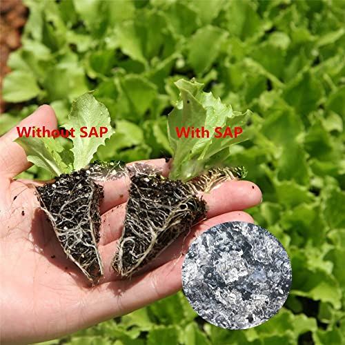 Soil Vigor Commercial Grade Super Absorbent Polymer Water Crystal 45 Pound Clear