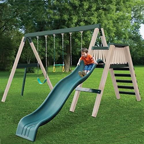 CONGO Swing'N Monkey 3 Position Swing Set Green/White