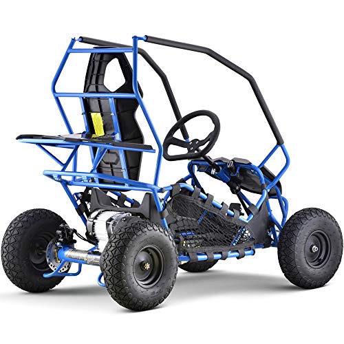 MotoTec Kids Electric Go Kart Maverick 1000w Black