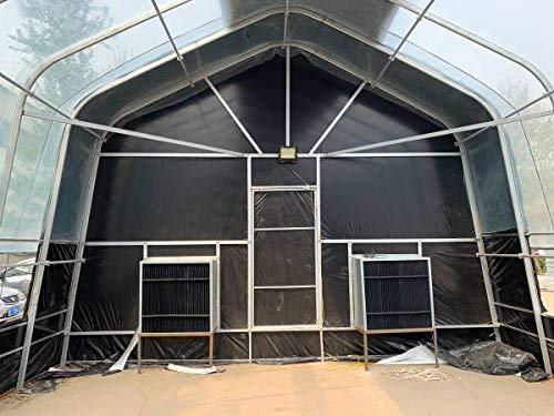 Silkroad Greenhouse Fully Automated Light Dep Greenhouse Black