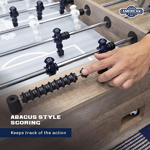 American Legend 54" Kirkwood Foosball Table Grey