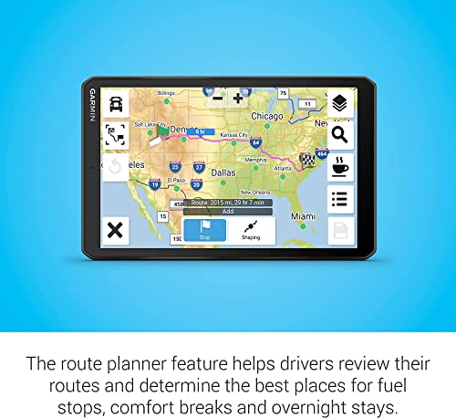 Garmin Dezl OTR810 GPS Truck Navigator 8" Black