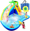 Whubefy Inflatable Water Slide Bounce House Multicolor