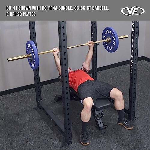 Valor Fitness Olympic Weight Bench Black