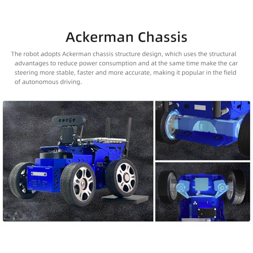 XiaoR Geek Jetson Nano ROS2 Robot Kit Blue