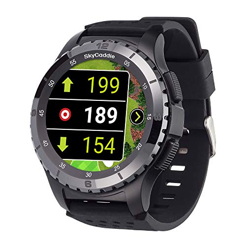 PlayBetter SkyCaddie LX5C Golf GPS Watch - Touchscreen Golf Range Finder Smartwatch w/Ceramic Bezel, 35K Courses & Digital Scorecard - SkyCaddie LX5C