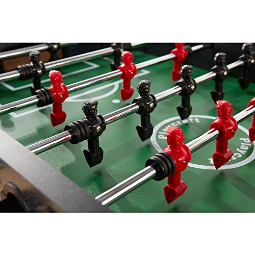 Playcraft Pitch Foosball Table Charcoal Brown Green