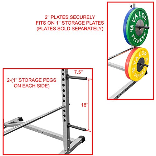 Valor Fitness Heavy Duty Power Cage with Multi-Grip Chin-Up Bar BD-41