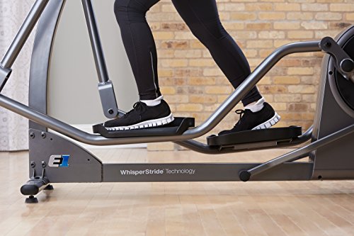 Life Fitness E1 Cross Trainer Elliptical Exercise Machine with Go Console Titanium