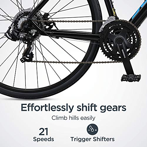 Schwinn Vantage F3 Sport Hybrid Bike 21-Speed 56cm Black