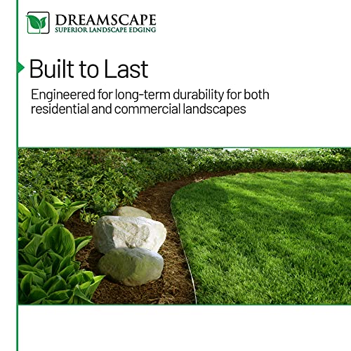 Dreamscape ProLine Aluminum Landscape Edging 120 Ft Bronze Duraflex