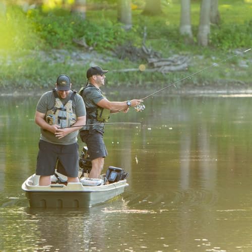 Pelican Boat Intruder 12 Jon Fishing Boat 12 ft. Khaki Beige