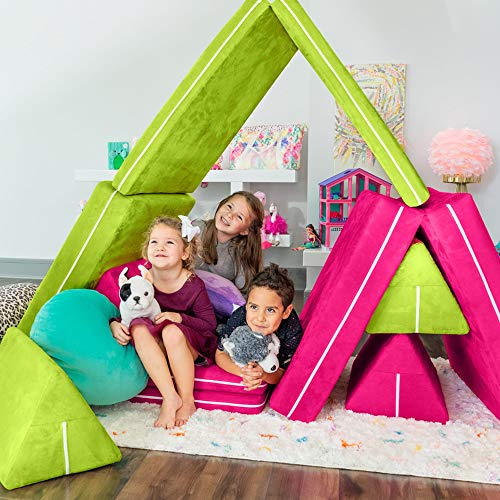 Jaxx Zipline Imaginative Furniture Playset for Creative Kids Cherry