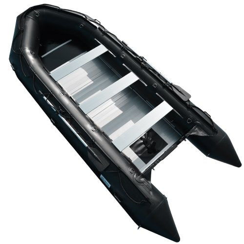 BRIS 15.4 ft Inflatable Boat Rescue & Dive Raft Black