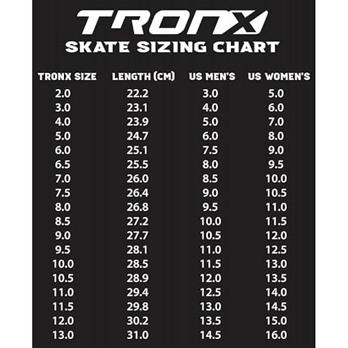 TronX E10.0 Senior Inline Hockey Skates Size 11.0