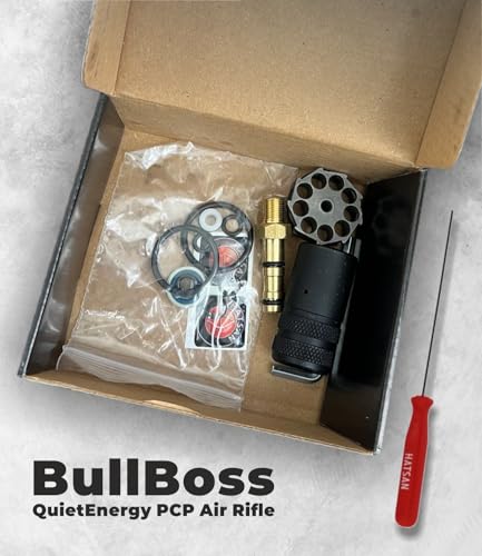 Wearable4U Hatsan BullBoss QE Limited Edition .25 Cal Air Rifle Digital Green Camo Bundle with Pellets and Targets