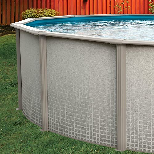 In The Swim 12' Round Above Ground Pool Freestyle Package Multi-Colored