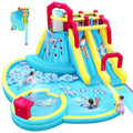 ELEMARA XL Inflatable Water Slides Blue