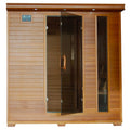 Blue Wave Radiant Saunas BSA1323 6 Cedar Carbon Infrared Sauna 5+ Person