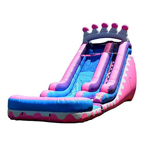 JumpOrange Commercial Inflatable Water Slide Princess Tiara