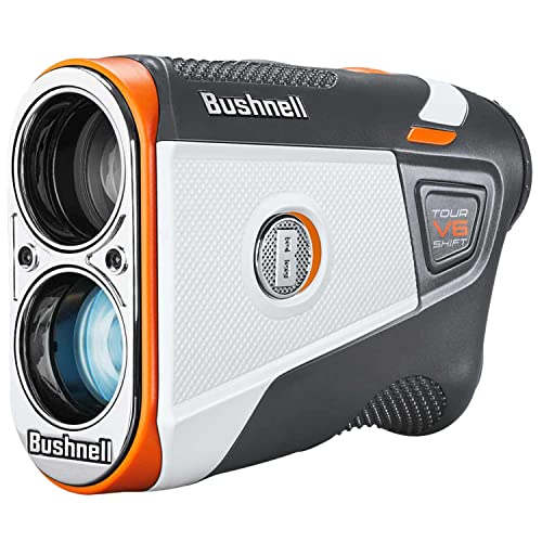 Wearable4U Bushnell Tour V6 Shift Patriot Pack Laser Golf Rangefinder Bundle + Extra Battery