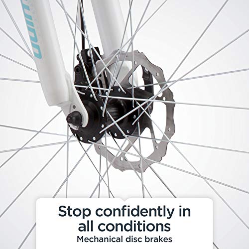 Schwinn GTX 2.0 Comfort Adult Hybrid Bike Light Blue