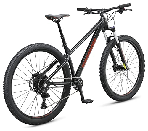 Mongoose Switchback 3 Mountain Bike 10-Speed 27.5-Inch Matte Black