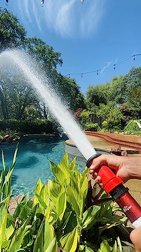 FireFighter1 Fire Hose for Pool Pumps 100' with Installation Kit