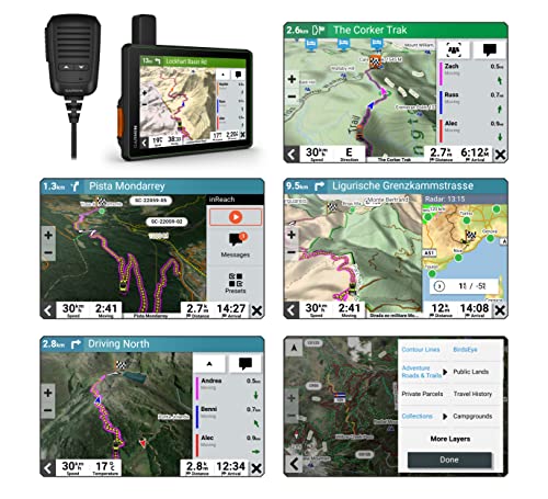 Wearable4U Garmin Tread SxS GPS Navigator Bundle with Power Pack