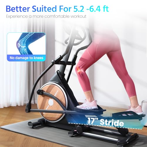 FEIERDUN Elliptical Machine Black