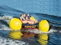 Hyperlite MPH Towable Watersports Tube Black Red