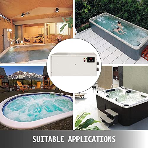 AYCHLG Swimming Pool Heater Thermostat 85000 Btu/Hr for Pools, Spas, and Bathtubs