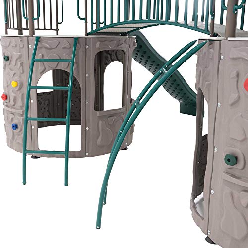 Lifetime Double Adventure Tower 90971 Brown/Green