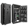Stealth UL28 Gun Safe 28 Long Gun Capacity with Handgun Storage, 1 Hour Fire Protection, UL RSC Rating Black