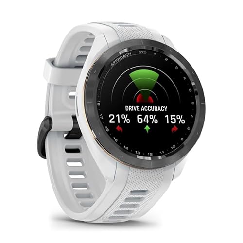 Garmin Approach S70 Premium GPS Golf Watch White