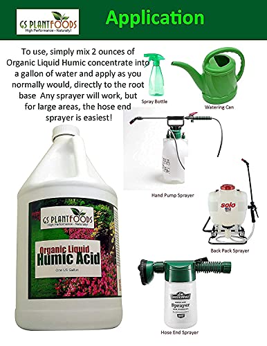 GS Plant Foods Organic Liquid Humic Acid 55 Gallon
