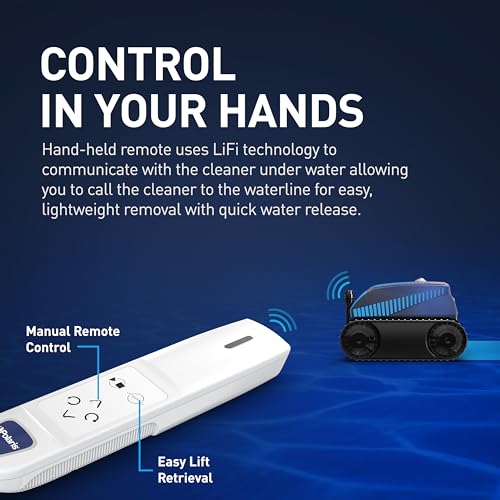 Polaris FREEDOM Plus Cordless Robotic Pool Cleaner Blue
