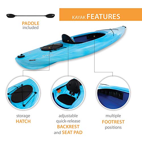 Lifetime Cruze 100 Sit-in Kayak 2-Pack Sky Fusion