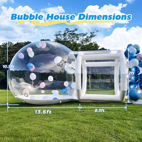 Gaonala 13FT Inflatable Bubble House with Tunnel and Air Pump