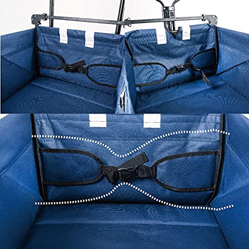 5sssallefaa Outdoor Folding Utility Wagon Heavy Duty Beach Cart 85kg/187lbs