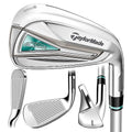 TaylorMade 2023 Women Stealth Gloire Iron Set RH 6-PW, AW, SW Graphite Ladies