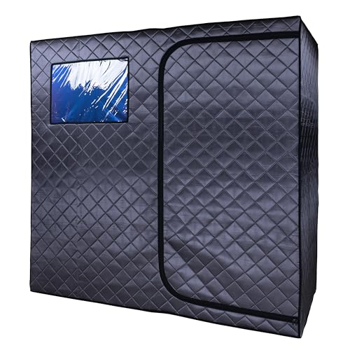 Durasage Portable Full Size Infrared Sauna 2-Person Gray