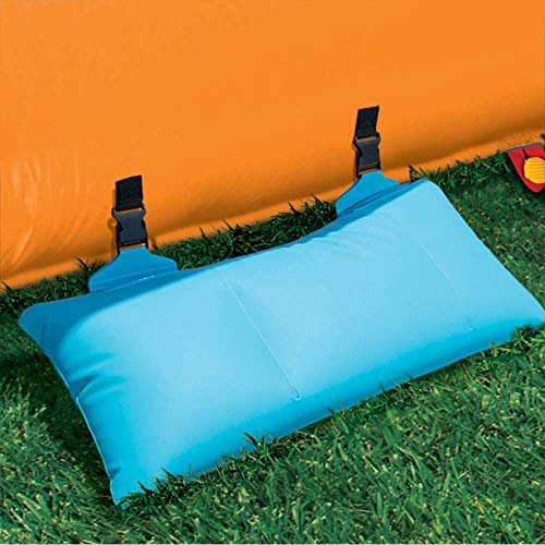 BANZAI Inflatable Water Park Kiddie Pool with Slides & Cannons 2 Pack Multi