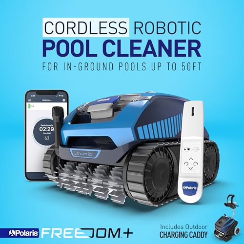 Polaris FREEDOM Plus Cordless Robotic Pool Cleaner Blue