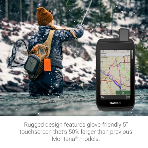 Certified Brands Garmin Montana 700 GPS Handheld with SIMO Solis Lite 4G Mobile Hotspot and Case