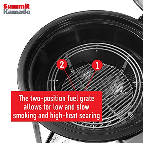 Weber Summit Kamado E6 Charcoal Grill Black