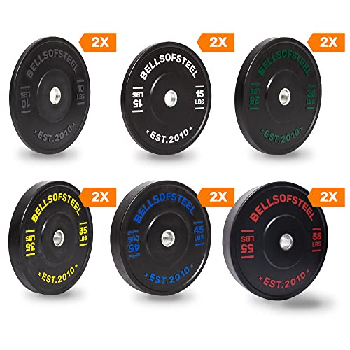 Bells of Steel Dead Bounce Conflict Bumper Plates - Olympic Weight Set